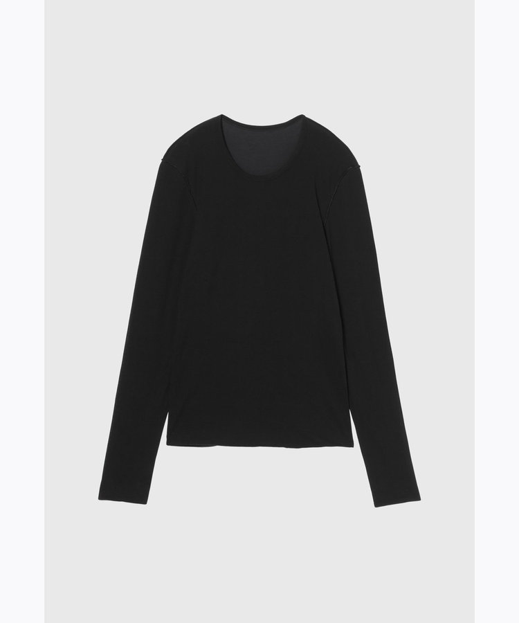 SHEER STRETCH REVERSIBLE CREWNECK / シアーストレッチリバーシブルクルーネック