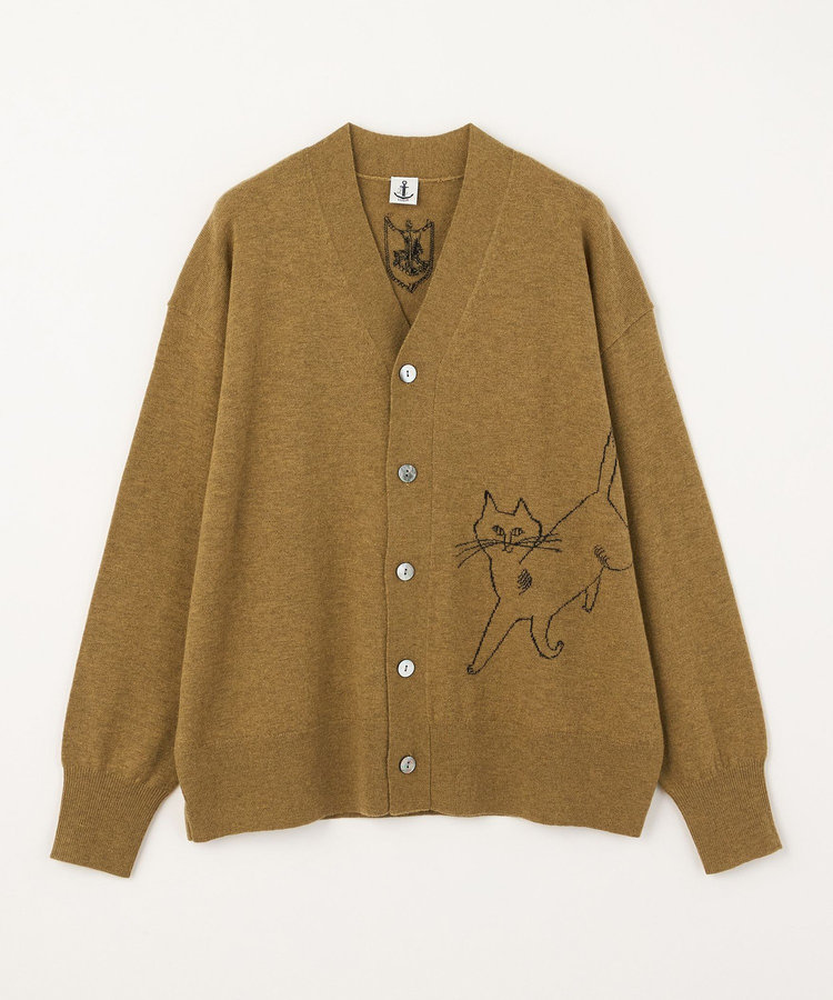 【EC限定・アーティストコラボ】LOISIR×TORANEKOBONBONインターシャニットカーディガン