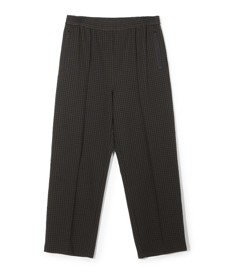 【50th Anniv . 中田 慎介】 SUEDE LIKE/HOUND’S TOOTH TRACK PANTS
