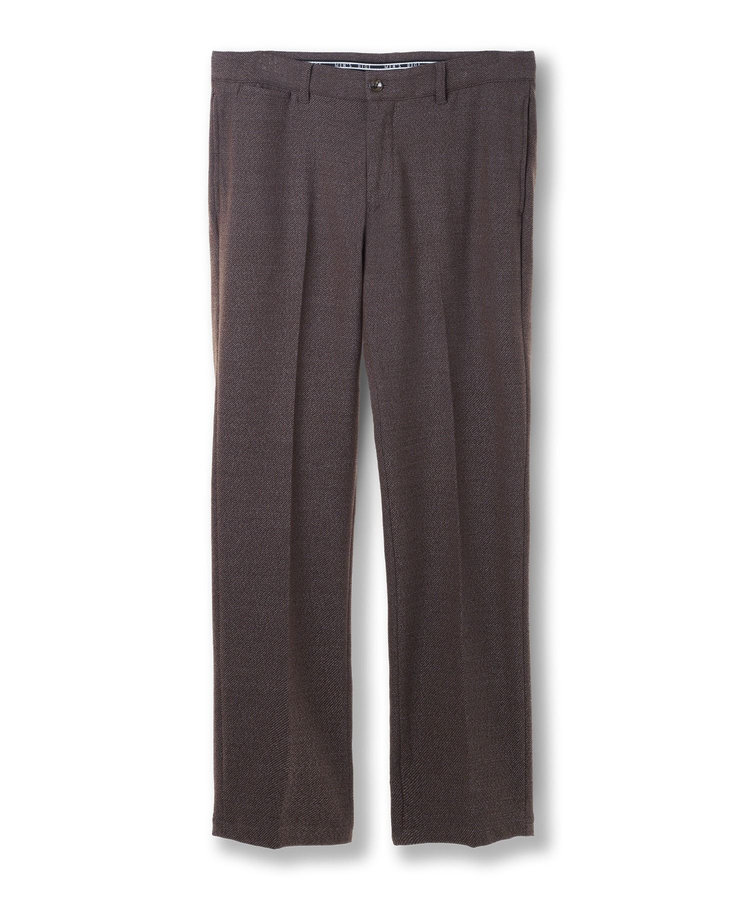 【ACTIVE TAILOR】ソフトサーモ混ツイードツイルパンツ