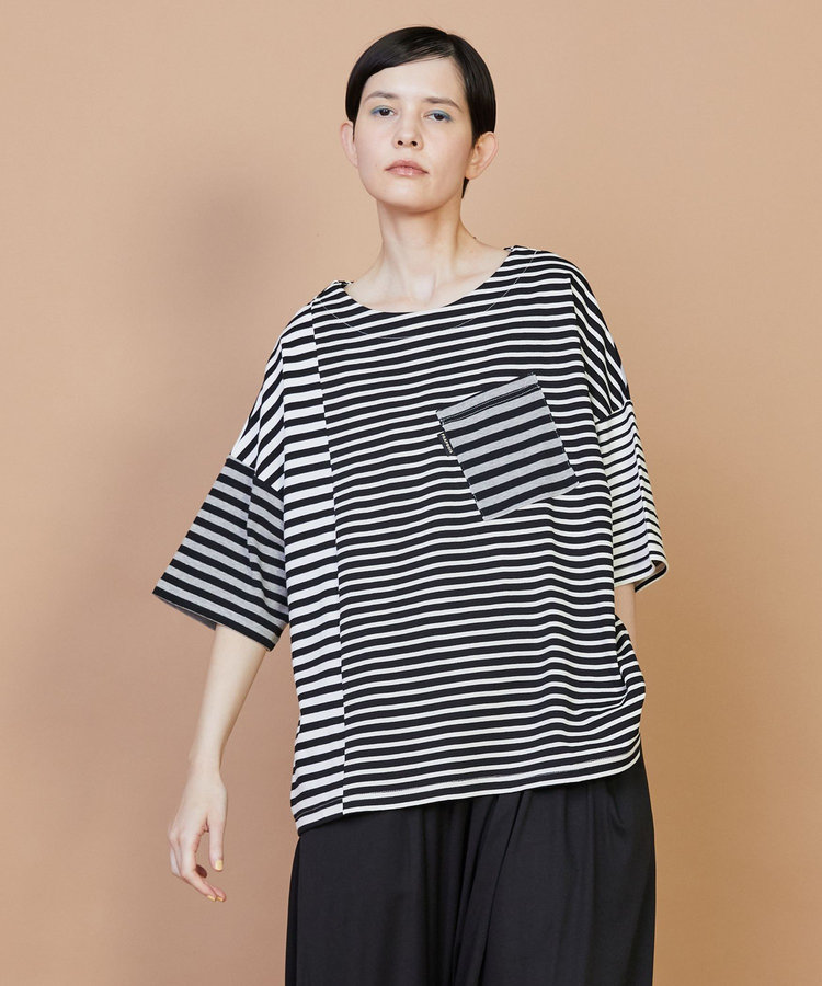クワトロボーダー カットソー