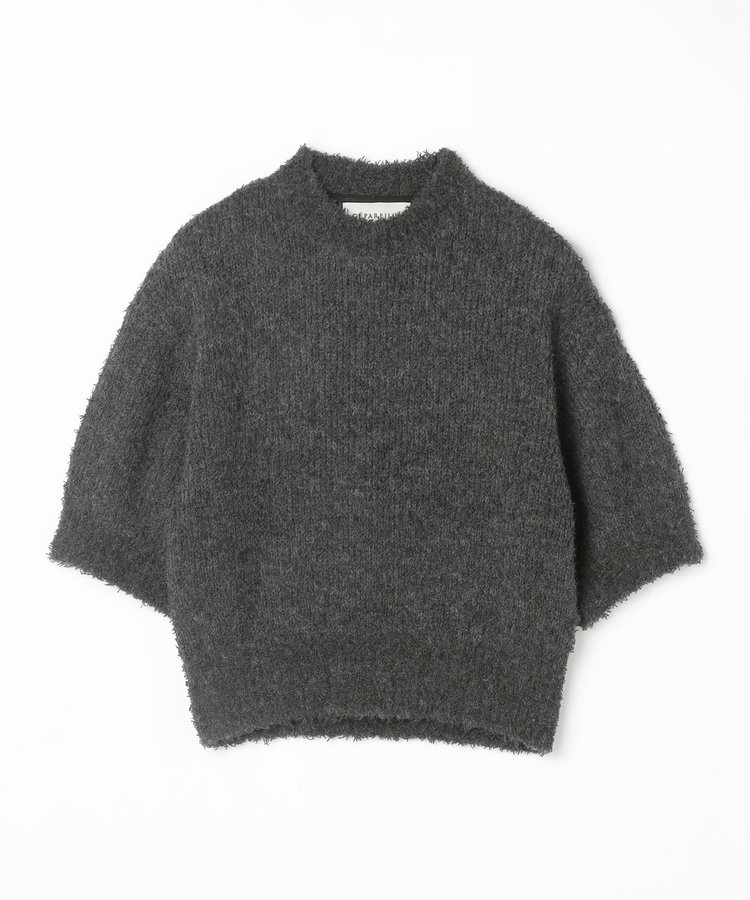 LOW GAUGE LOOP YARN CREW NECK / ローゲージループヤーンクルーネック