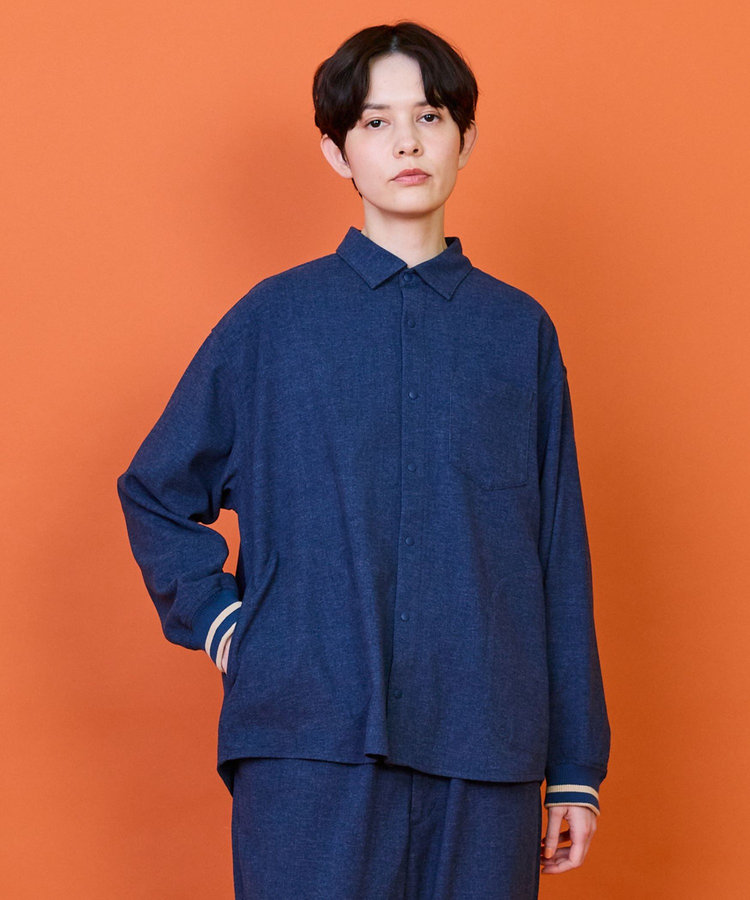 パウダーセットシャツジャケット
