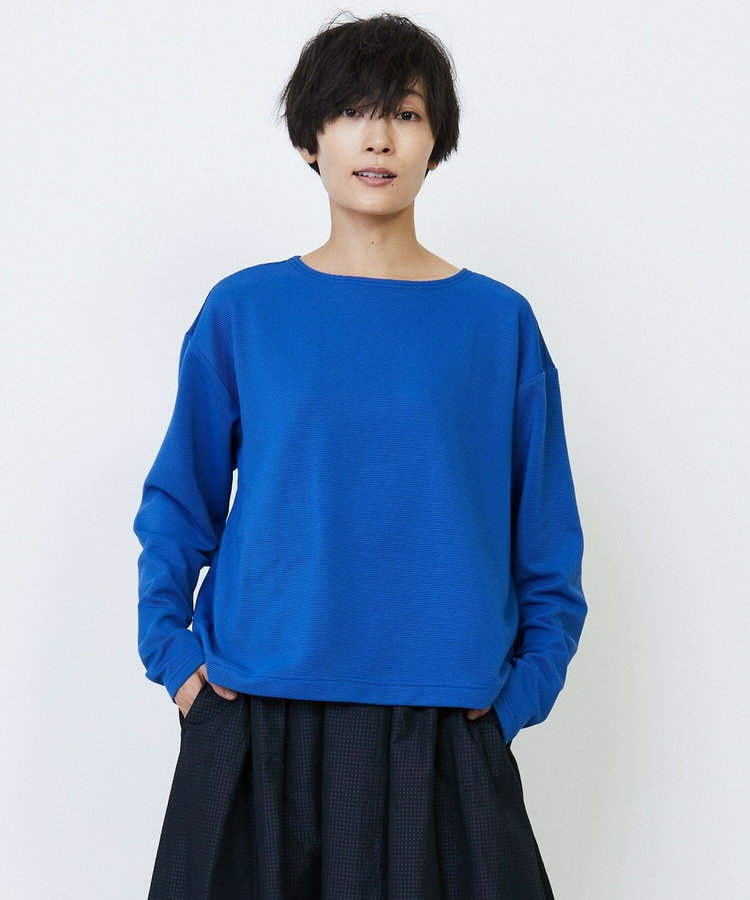 feerique ラッセルピケボートネックプルオーバー