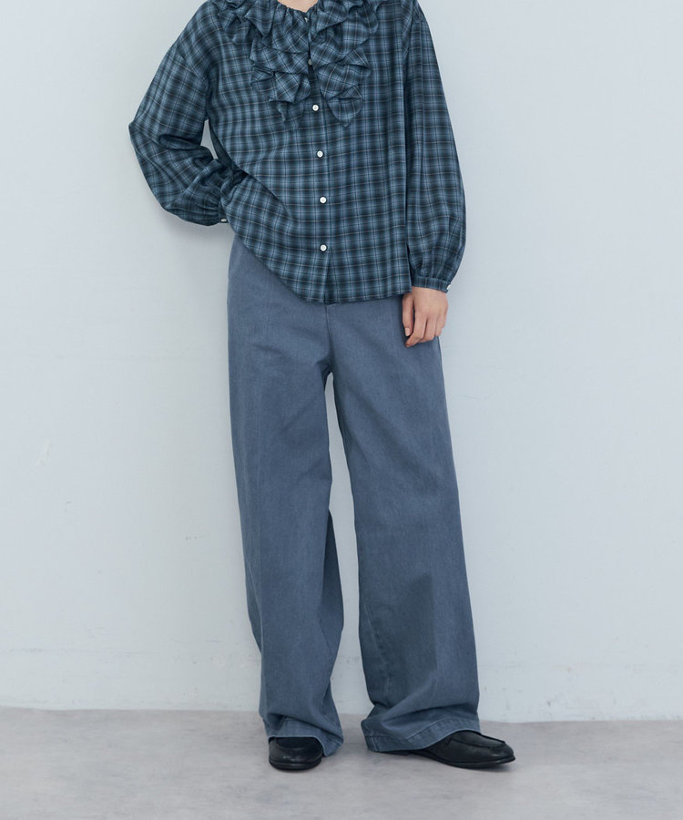 ツイルストレートパンツ