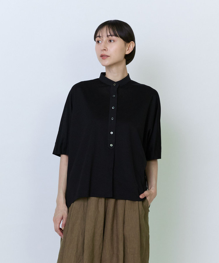 リヨセル天竺カーディガンTシャツ